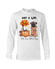 Fall And - Pug Long Sleeve Tee tile