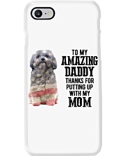 Amazing Daddy - shih tzu Phone Case tile
