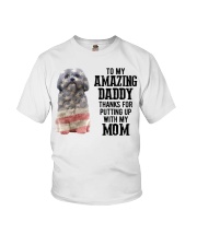 Amazing Daddy - shih tzu Youth T-Shirt tile