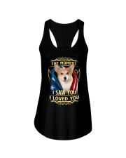 156 i loved you Corgi Ladies Flowy Tank tile