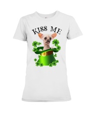 Lucky Kiss - Chinese Crested Premium Fit Ladies Tee tile