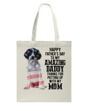 Father Day - English Springer Spaniel Tote Bag tile