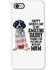 Father Day - English Springer Spaniel Phone Case tile