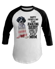 Father Day - English Springer Spaniel Baseball Tee tile