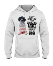 Father Day - English Springer Spaniel Hooded Sweatshirt tile