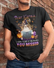 Karma - Japanese Chin 1 Classic T-Shirt apparel-classic-tshirt-lifestyle-26