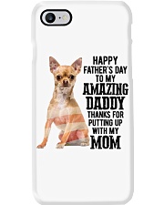 Daddy Tan Chihuahua Dog Phone Case tile