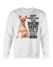 Daddy Tan Chihuahua Dog Crewneck Sweatshirt tile