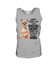 Daddy Tan Chihuahua Dog Unisex Tank tile