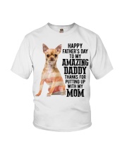 Daddy Tan Chihuahua Dog Youth T-Shirt tile