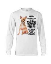 Daddy Tan Chihuahua Dog Long Sleeve Tee tile