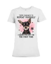 Repeat - Chihuahua Premium Fit Ladies Tee tile