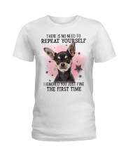 Repeat - Chihuahua Ladies T-Shirt tile