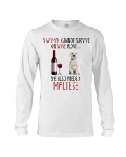 She Also Needs - Maltese 1 Long Sleeve Tee tile