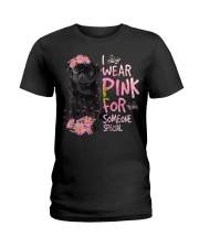 For Someone - BLACK Pug 1 Ladies T-Shirt tile