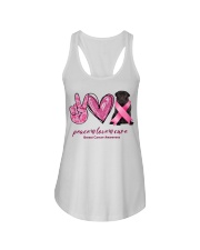 Cure - BLACK Pug 2 Ladies Flowy Tank tile