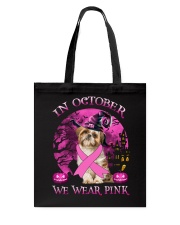 Pink Moon - shih tzu Tote Bag tile