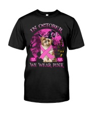 Pink Moon - shih tzu Classic T-Shirt front