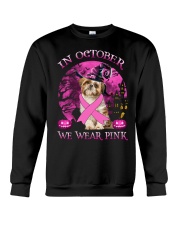 Pink Moon - shih tzu Crewneck Sweatshirt tile