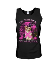 Pink Moon - shih tzu Unisex Tank tile