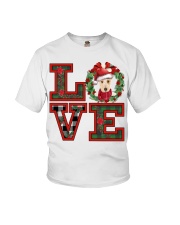 Christmas Love - Lakeland Terrier Youth T-Shirt tile