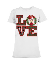 Christmas Love - Lakeland Terrier Premium Fit Ladies Tee tile