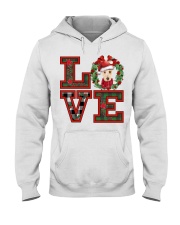 Christmas Love - Lakeland Terrier Hooded Sweatshirt front