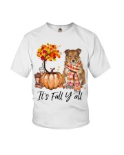 It is Fall - Shetland Sheepdog Youth T-Shirt tile