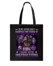 Instructions - Miniature Pinscher 1 Tote Bag tile