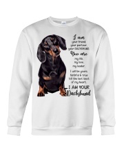 I am Your Friend - Dachshund Crewneck Sweatshirt tile