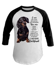 I am Your Friend - Dachshund Baseball Tee tile