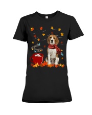 Hot Chocolate - beagle Premium Fit Ladies Tee tile