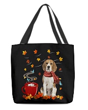 Hot Chocolate - beagle All-Over Tote tile
