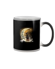 Moon n Back - Min Pin Color Changing Mug tile