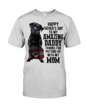 Daddy - black Labrador Premium Fit Mens Tee tile