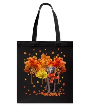Fall Forest - SILVER Labrador Tote Bag tile