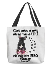 Really Loved - French Bulldog All-Over Tote tile