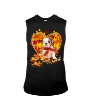 Autumn Leaf - old english bulldog Sleeveless Tee tile