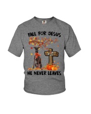 Autumn Cross - Italian Greyhound 1 Youth T-Shirt tile