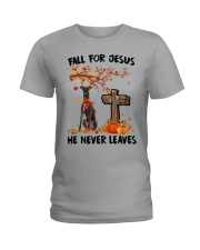Autumn Cross - Italian Greyhound 1 Ladies T-Shirt tile