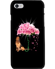 Pink Umbrella - Bloodhound 1 Phone Case tile