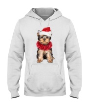 Christmas Cheer - Yorkshire Terrier 3 Hooded Sweatshirt front
