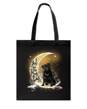 Moon n Back - Pug 4 Tote Bag tile