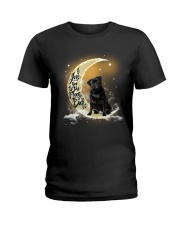 Moon n Back - Pug 4 Ladies T-Shirt tile