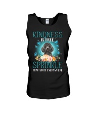 Sprinkle - SILVER Miniature Poodle Unisex Tank tile