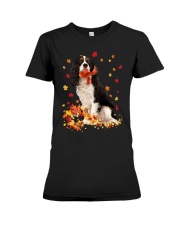 Autumn Scraf - Cavalier King Charles Spaniel 5 Premium Fit Ladies Tee tile