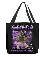 Combination - Bullmastiff 2 All-Over Tote tile
