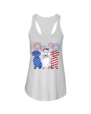 American Firework - Dachshund Ladies Flowy Tank tile