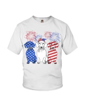 American Firework - Dachshund Youth T-Shirt tile
