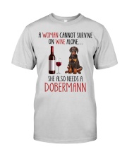 She Also Needs - Dobermann Premium Fit Mens Tee tile